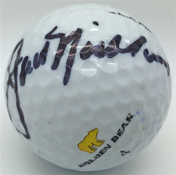 Jack Nicklaus Signed Personal Model Golf Ball (JSA)