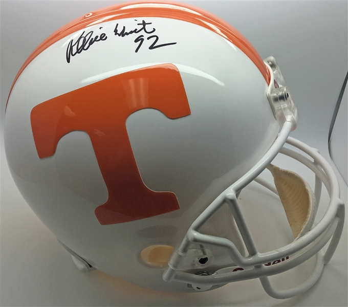 Reggie White Near-Mint Signed Tennessee Volunteers Full Size Helmet (JSA)