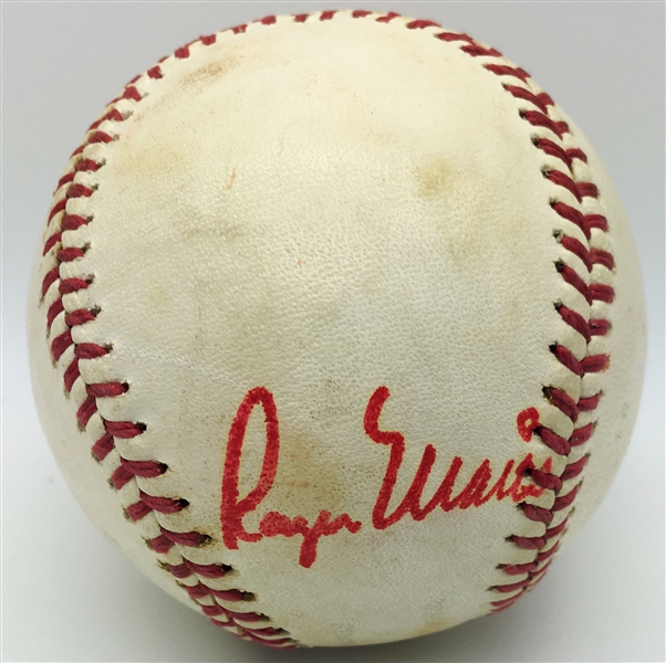 Mickey Mantle & Roger Maris Vintage Dual Signed Baseball (JSA)