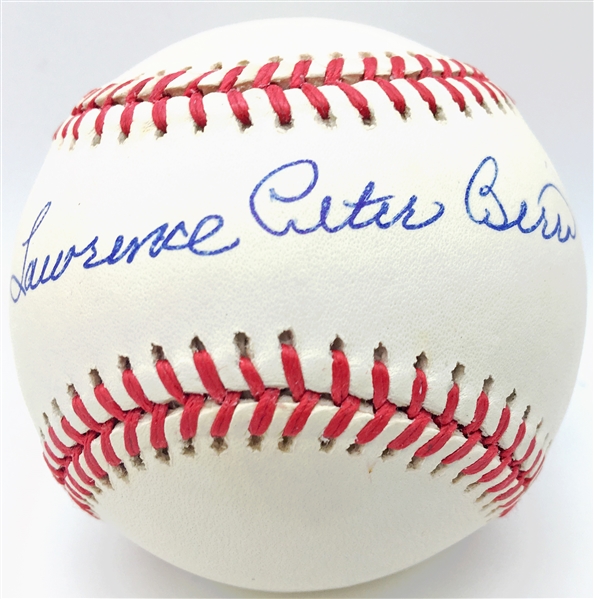 Yogi Berra Signed Full-Name Lawrence Peter Berra OAL Baseball (Steiner Sports)