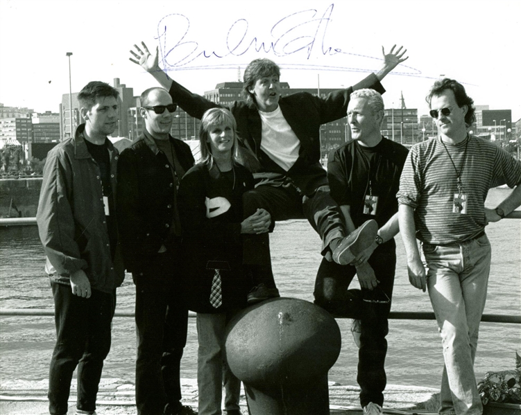 The Beatles: Paul McCartney Signed 8" x 10" Wings Photograph (JSA)