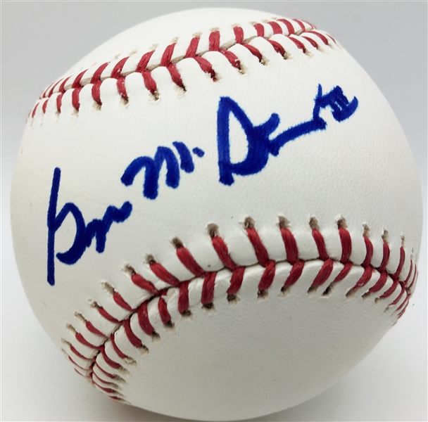 George Steinbrenner Near-Mint Signed OML Baseball (TPA Guaranteed)