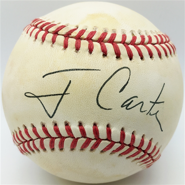 President Jimmy Carter Signed OAL Baseball (TPA Guaranteed)