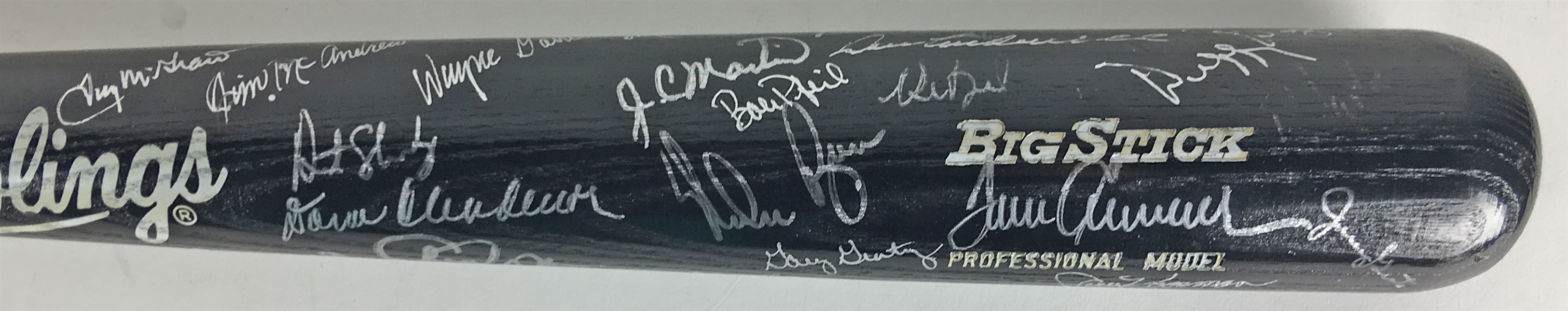 1969 New York Mets Team Signed Baseball Bat w/ Ryan, Seaver, Koosman (JSA)