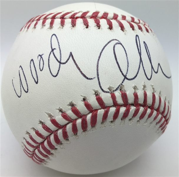 Woody Allen Signed OML Baseball (PSA/DNA)