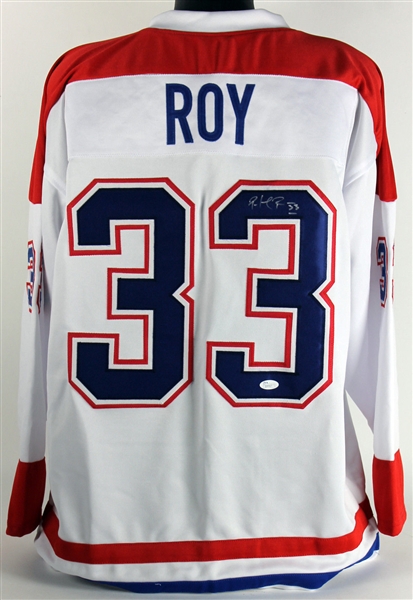 Patrick Roy Rare Signed Canadiens Jersey (JSA)