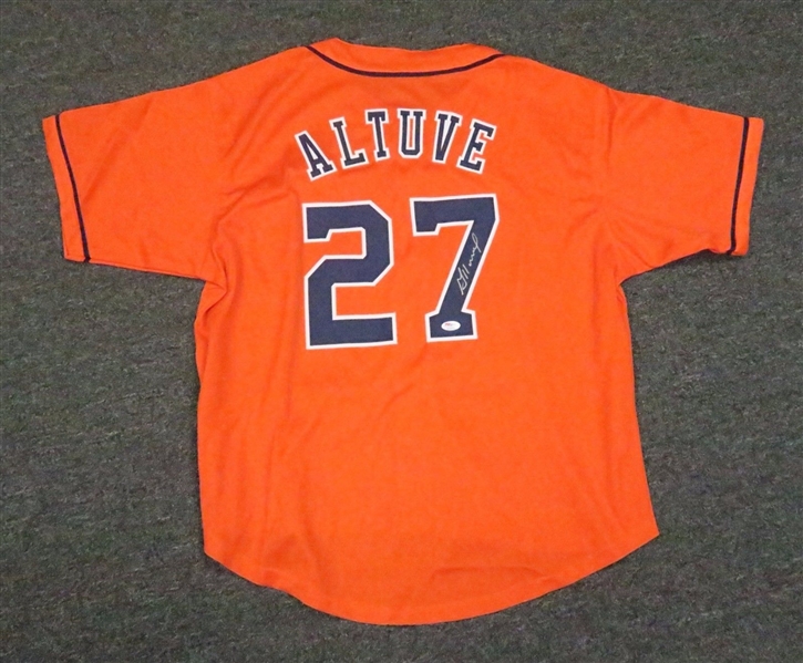 Jose Altuve Signed Houston Astros Jersey (PSA/DNA)