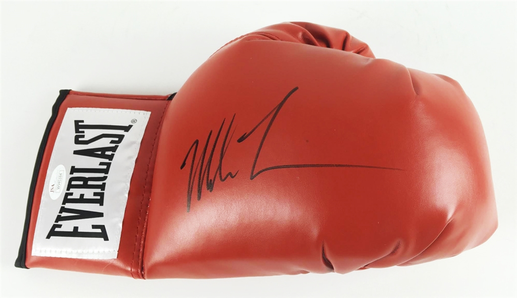 Mike Tyson Signed Everlast Boxing Glove (JSA)