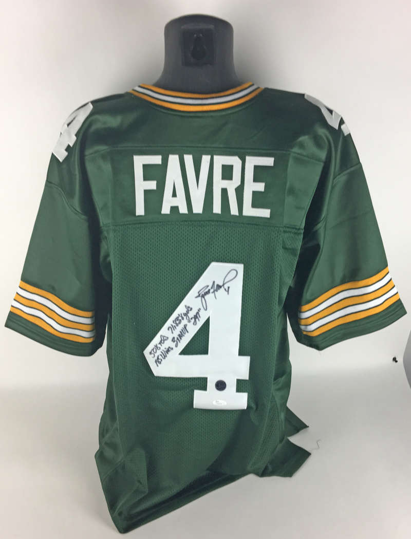 Lot Detail - Brett Favre Signed Packers 