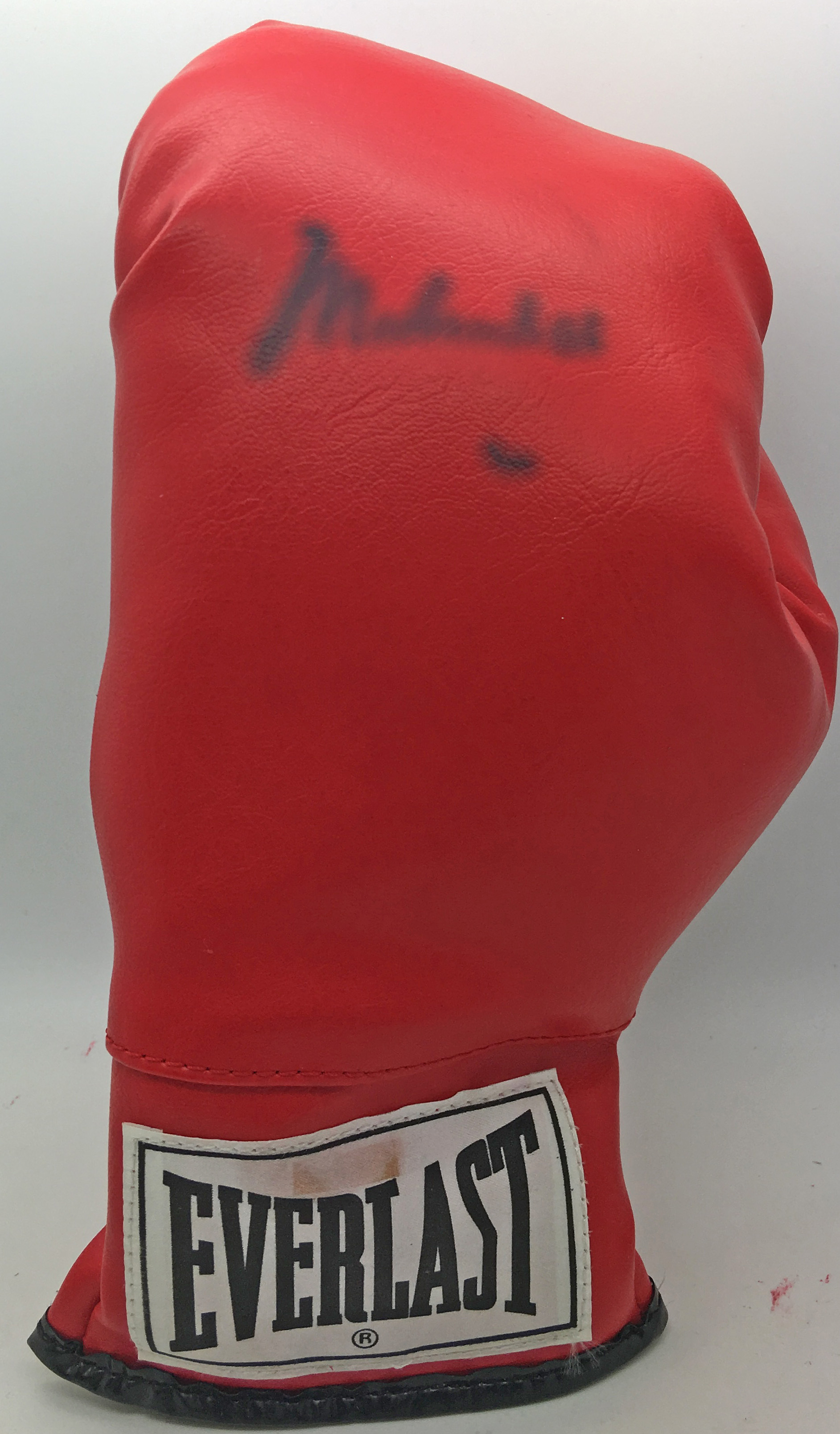 Lot Detail Muhammad Ali Signed Red Everlast Boxing Glove Jsa