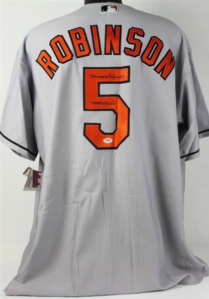 Brooks Robinson Signed Orioles Jersey (PSA/DNA)