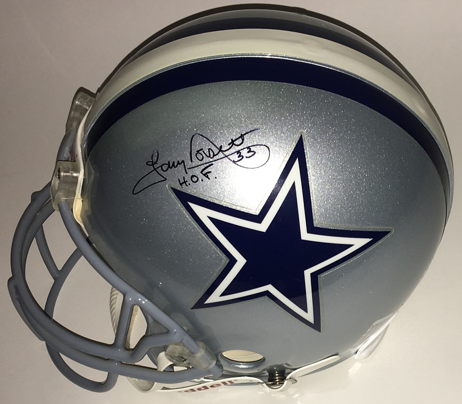 Lot Detail - Tony Dorsett Signed PROLINE Full Size Dallas Cowboys ...