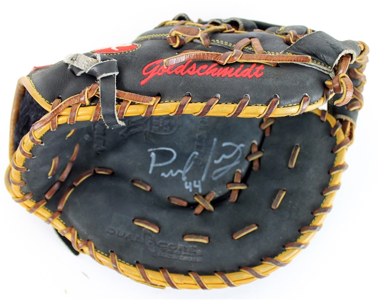 Paul Goldschmidt Game Used & Signed Rawlings 1st Basemans Glove (BAS/Beckett)