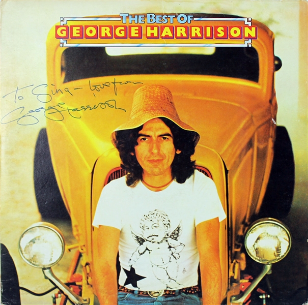 The Beatles: George Harrison Signed "Best Of" Album (BAS/Beckett)