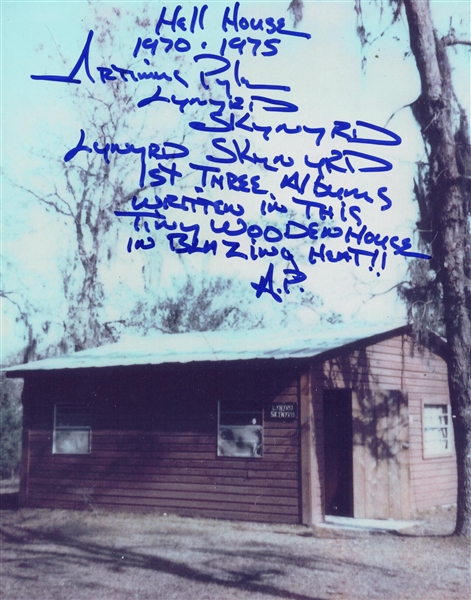 Lynyrd Skynyrd: Artimus Pyle Signed & Inscribed 8"x 10" "Hell House" Photograph (BAS/Beckett  Guaranteed)