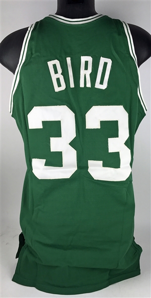 Lot Detail - Early 1980s Larry Bird Game Worn Boston Celtics Jersey ...