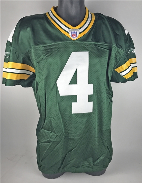 2006 Brett Favre Green Bay Packers Game Worn Home Jersey (MEARS & Grey Flannel LOAs)