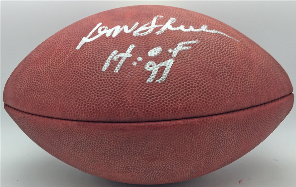 Don Shula Signed Official NFL Football w/ "HOF 97" Inscription! (PSA/DNA)