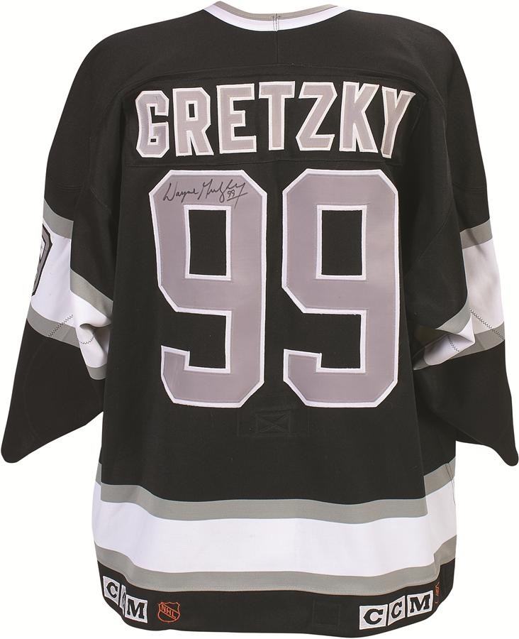 1990 Wayne Gretzky All-Star Game Worn Jersey. Hockey, Lot #80049