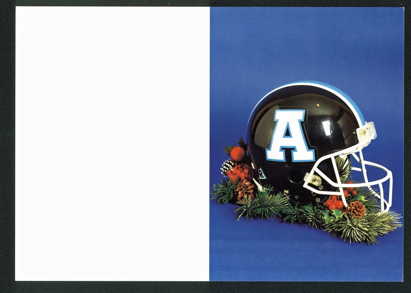 Lot Detail  John Candy Signed Toronto Argonauts Christmas Card (JSA)