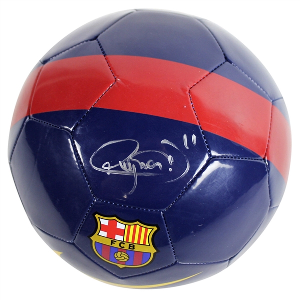 Neymar Signed Nike Barcelona Soccer Ball (PSA/DNA)