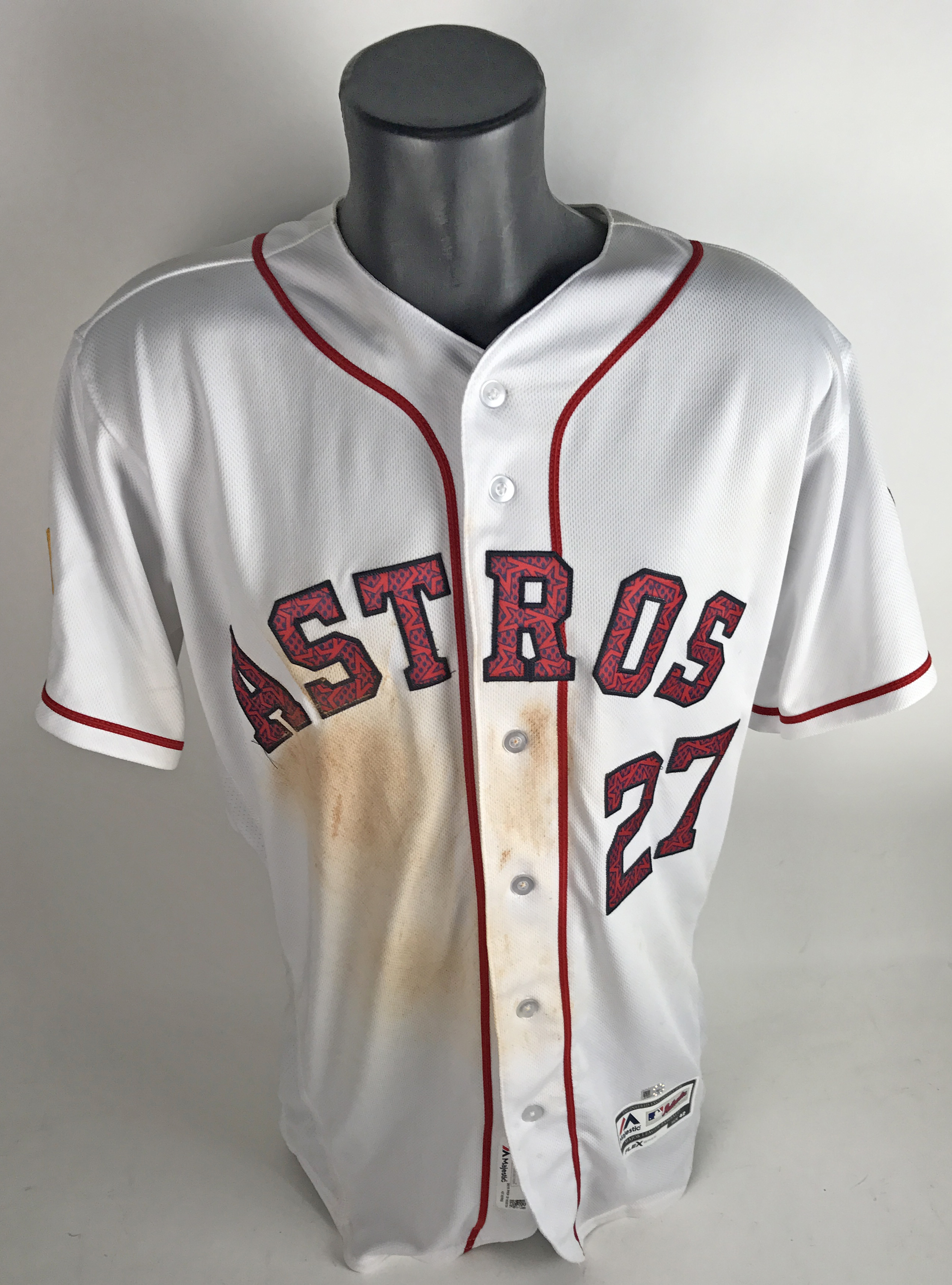 Jose Altuve 4th of July Weekend Game-Used Jersey