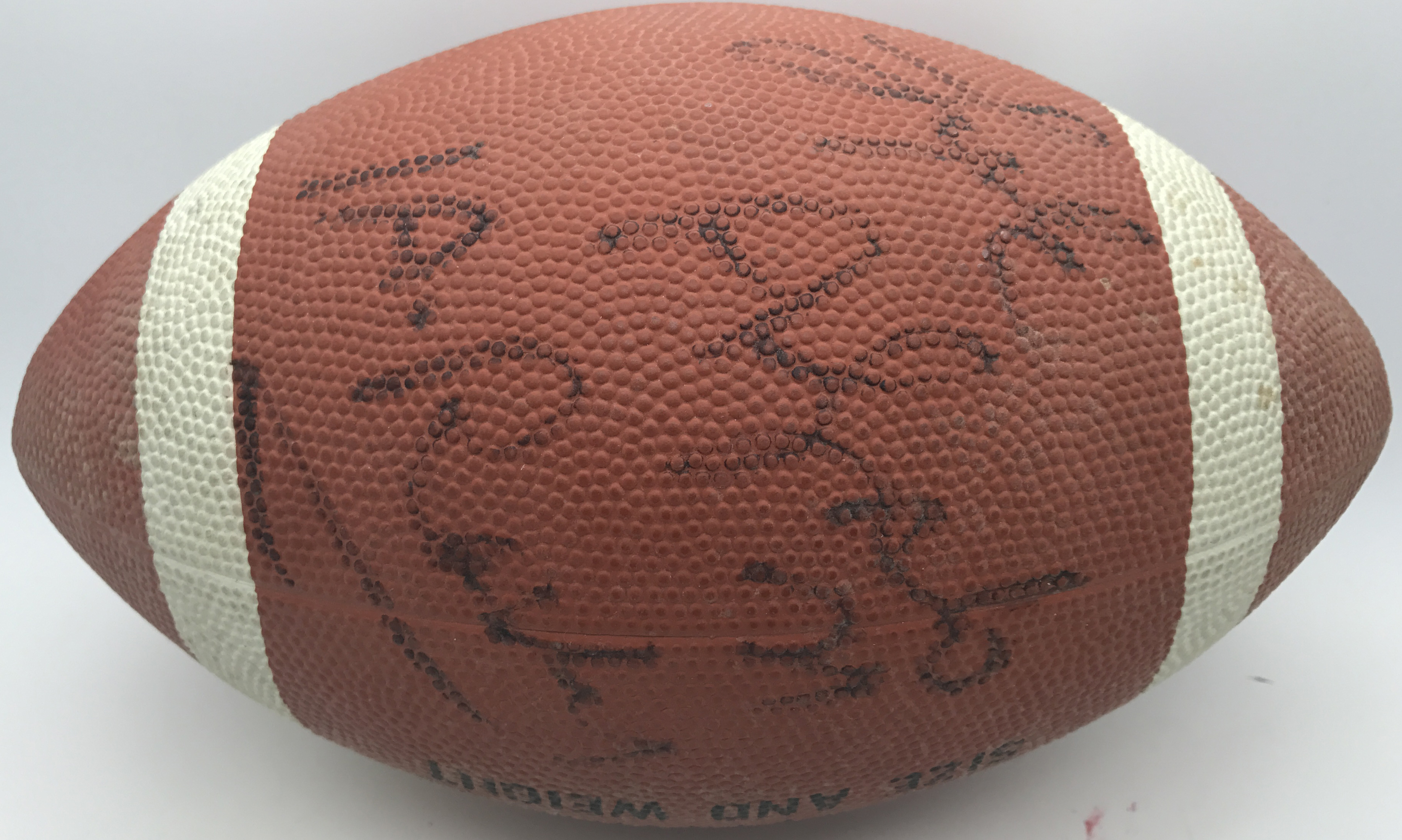 Lot Detail - Lyle Alzado Rare Signed Football w/ 'LA Raiders 77'  Inscription (PSA/DNA)