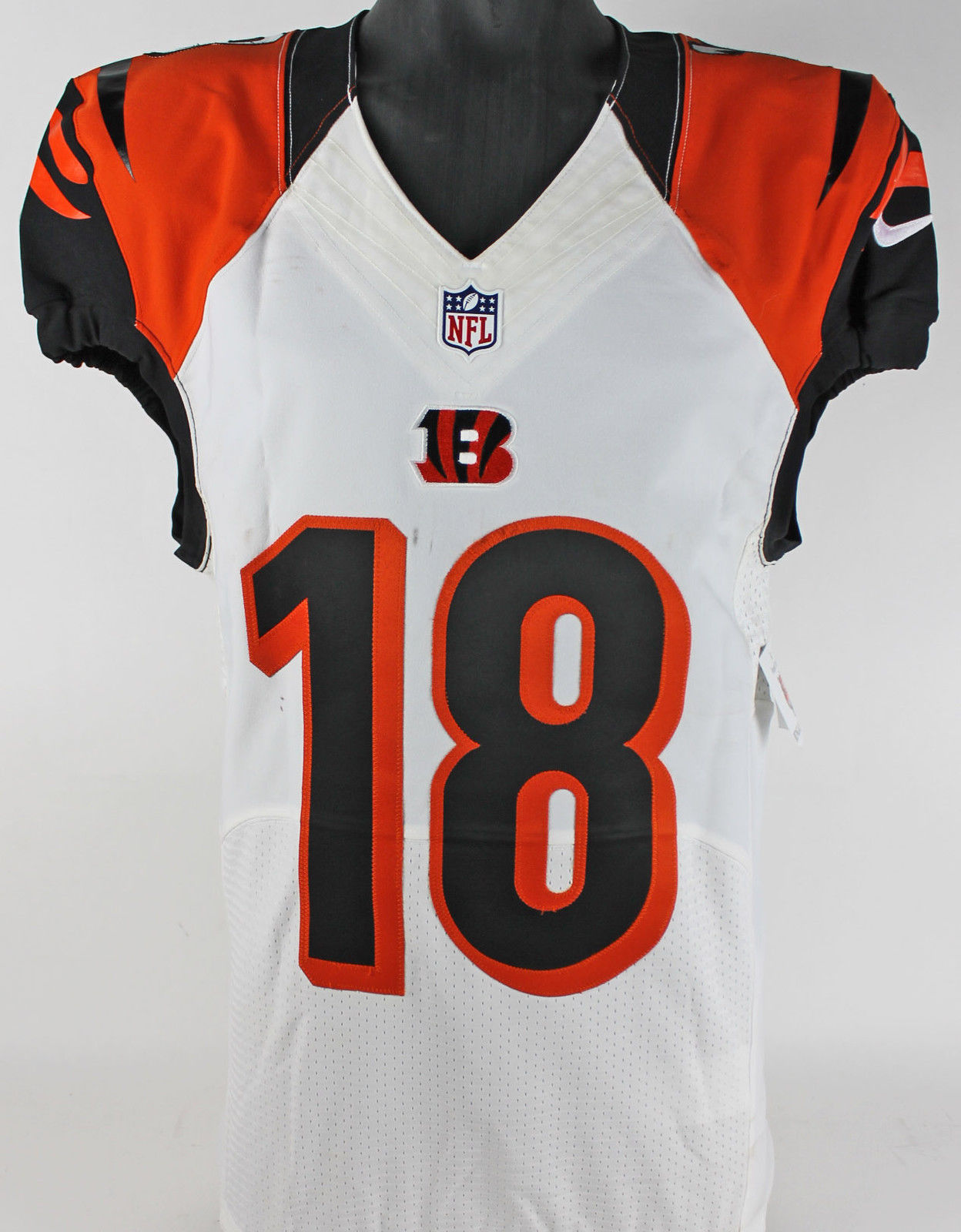Lot Detail 2015 A.J. Green Game Used Bengals Jersey