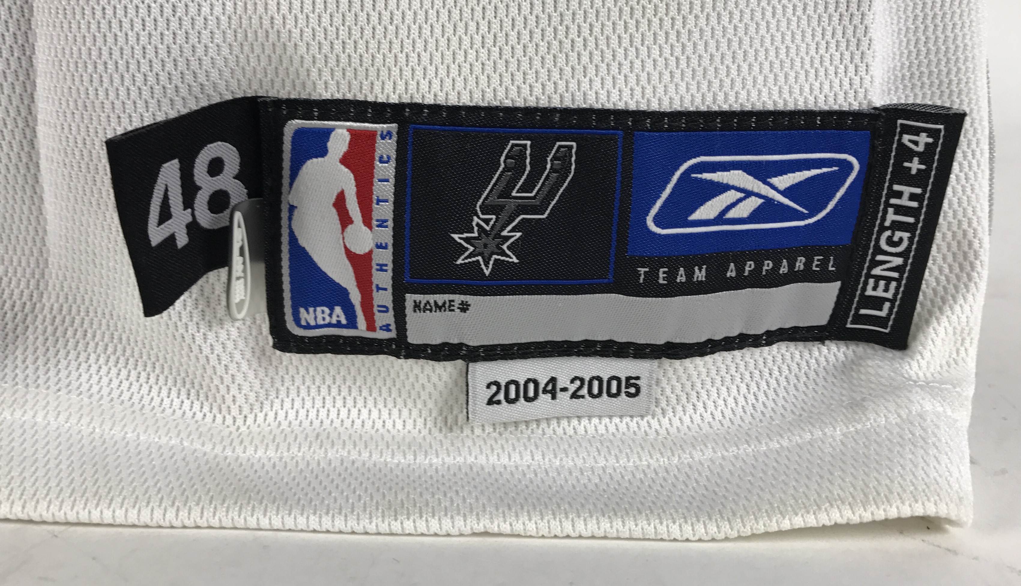 Lot Detail - 2004-2005 Manu Ginobili San Antonio Spurs Game-Used