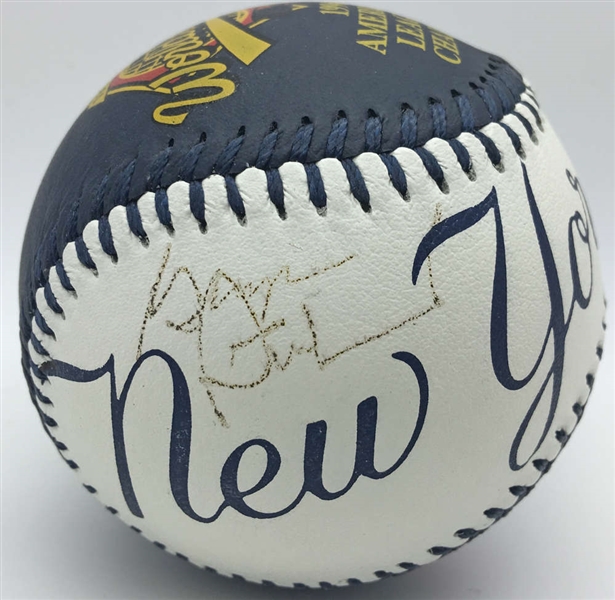 George Steinbrenner Signed 1996 World Series Yankees Baseball (JSA)