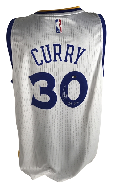 Stephen Curry Signed Swingman Golden State Warriors Jersey (Fanatics)