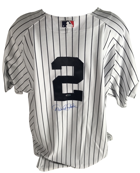 Derek Jeter Signed 2009 World Series Jersey (Steiner Sports)