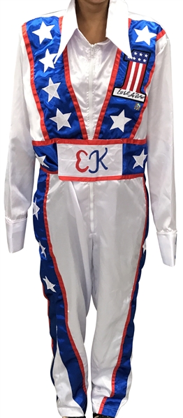 Evel Knievel Signed Full Size Jumpsuit (Beckett/BAS Guaranteed)