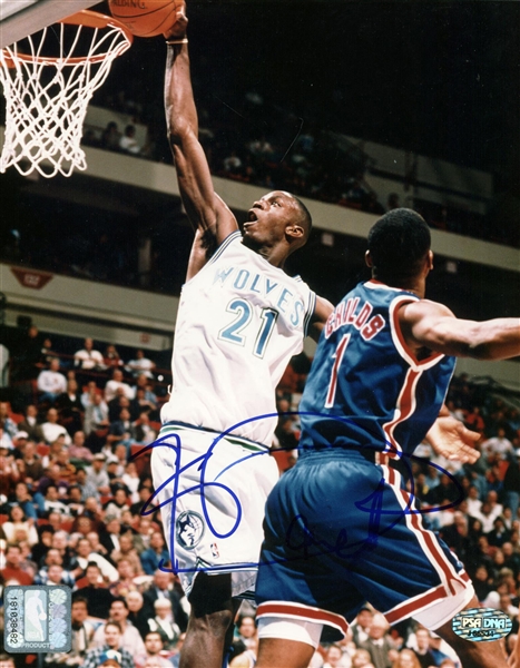 Kevin Garnett Signed 8" x 10" Color Photograph (PSA/DNA)