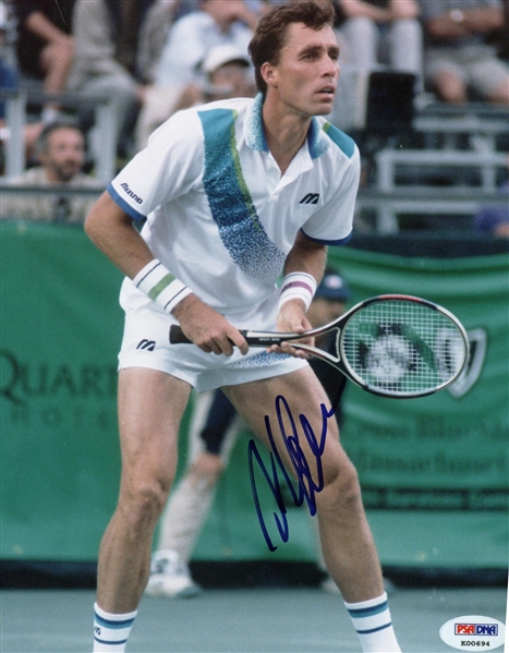 Ivan Lendl Signed 8" x 10" Color Photograph (PSA/DNA)