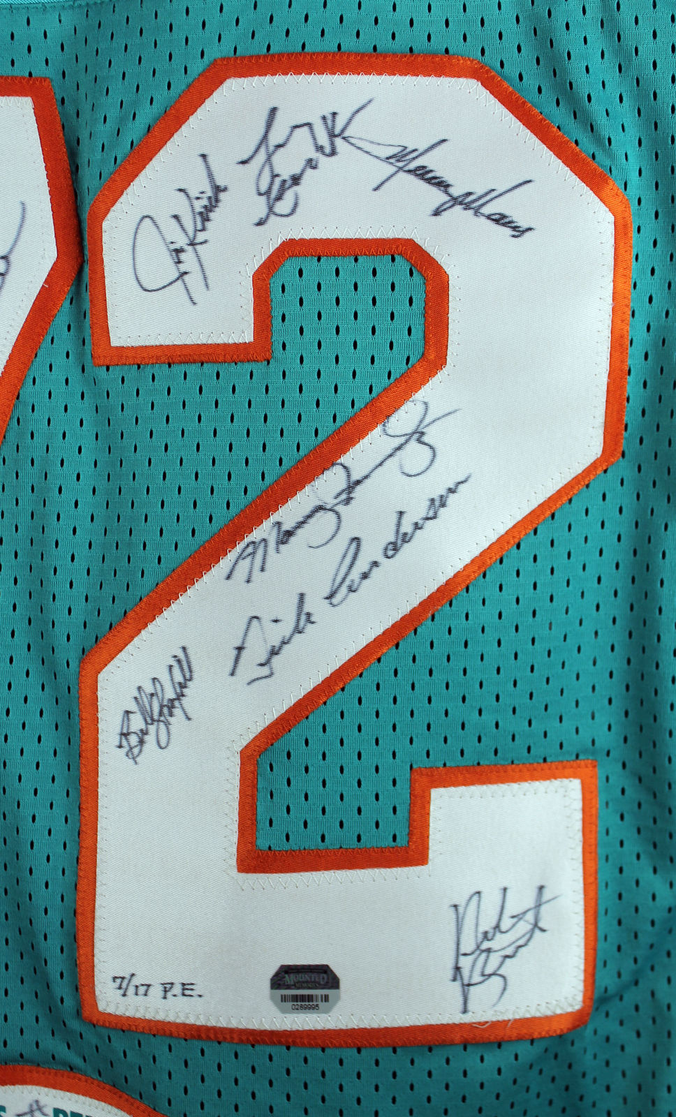 Lot Detail - 1972 Miami Dolphins Perfect Season Team Signed