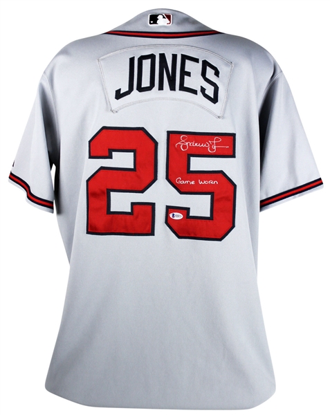 2005 Andruw Jones Atlanta Braves Game Used Jersey