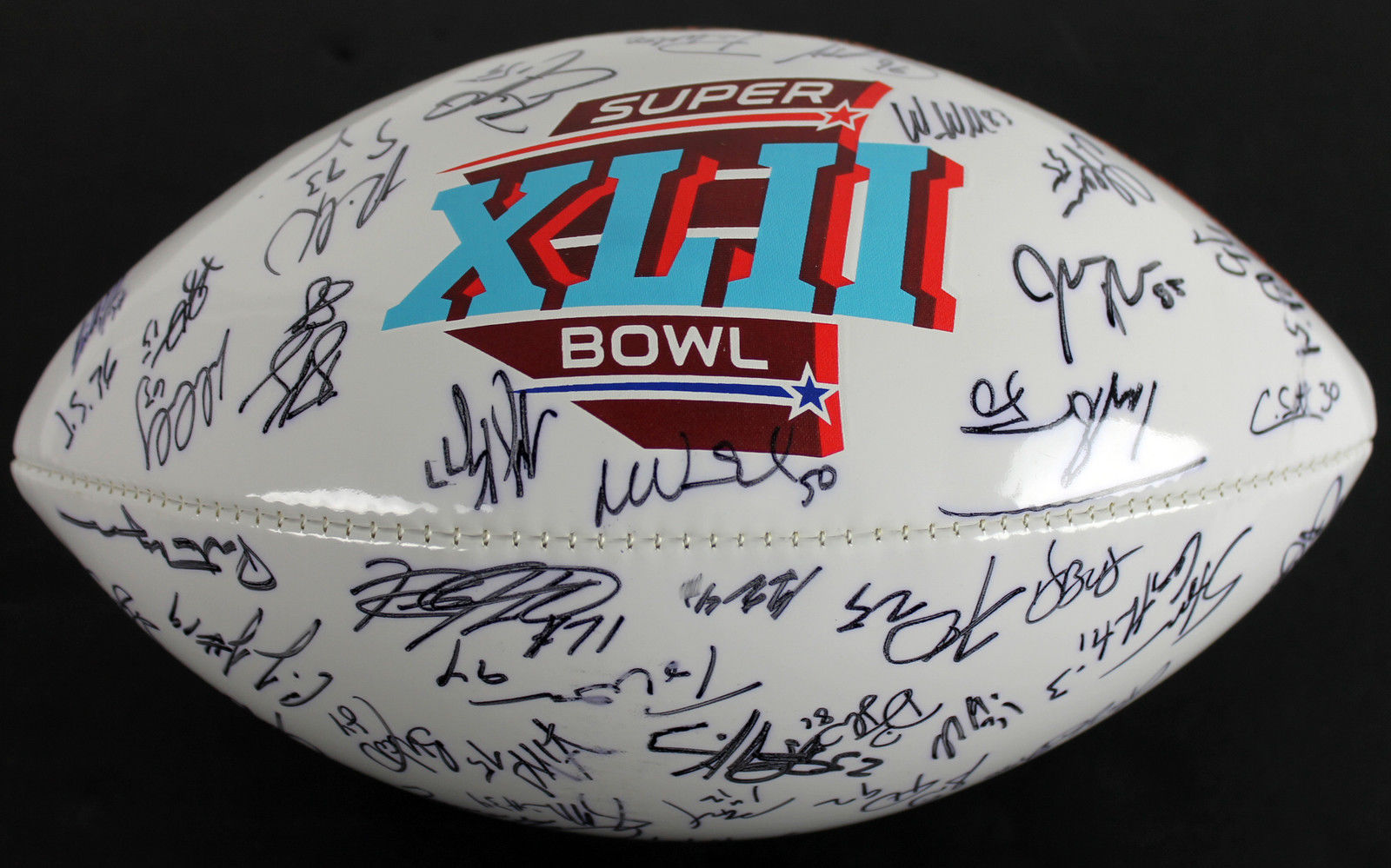 Tom Brady New England Patriots Super Bowl LI 51 Team +7 Players Signed  Football