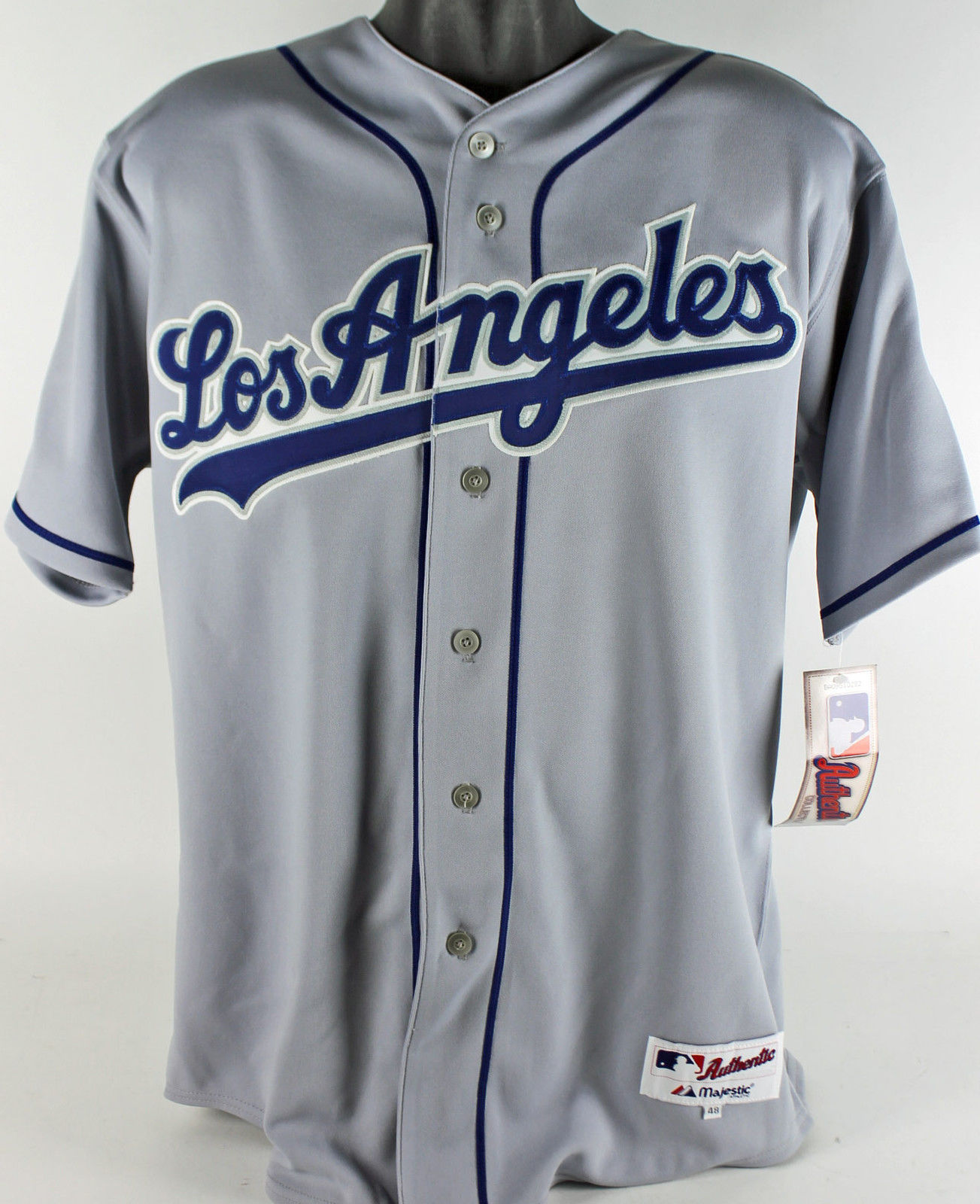 Vin Scully Signed Dodgers Authentic Majestic Jersey (Beckett COA)