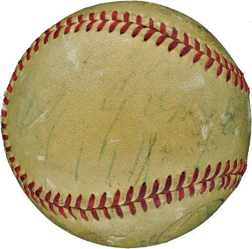 Cy Young Single Signed Baseball w/ ULTRA RARE "1890-1911" MLB Career Inscription! (JSA)