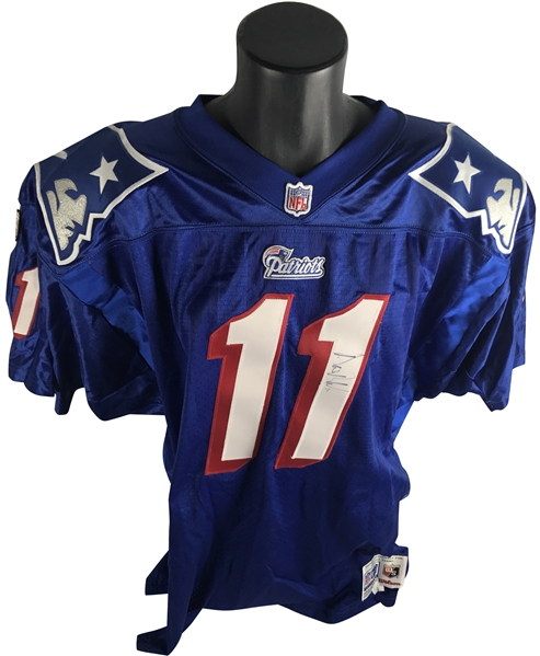 Drew Bledsoe Signed PROLINE Patriots Jersey (JSA)