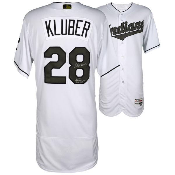 Corey Kluber 2017 Game Worn & Signed Dodgers Jersey (MLB & Fanatics)