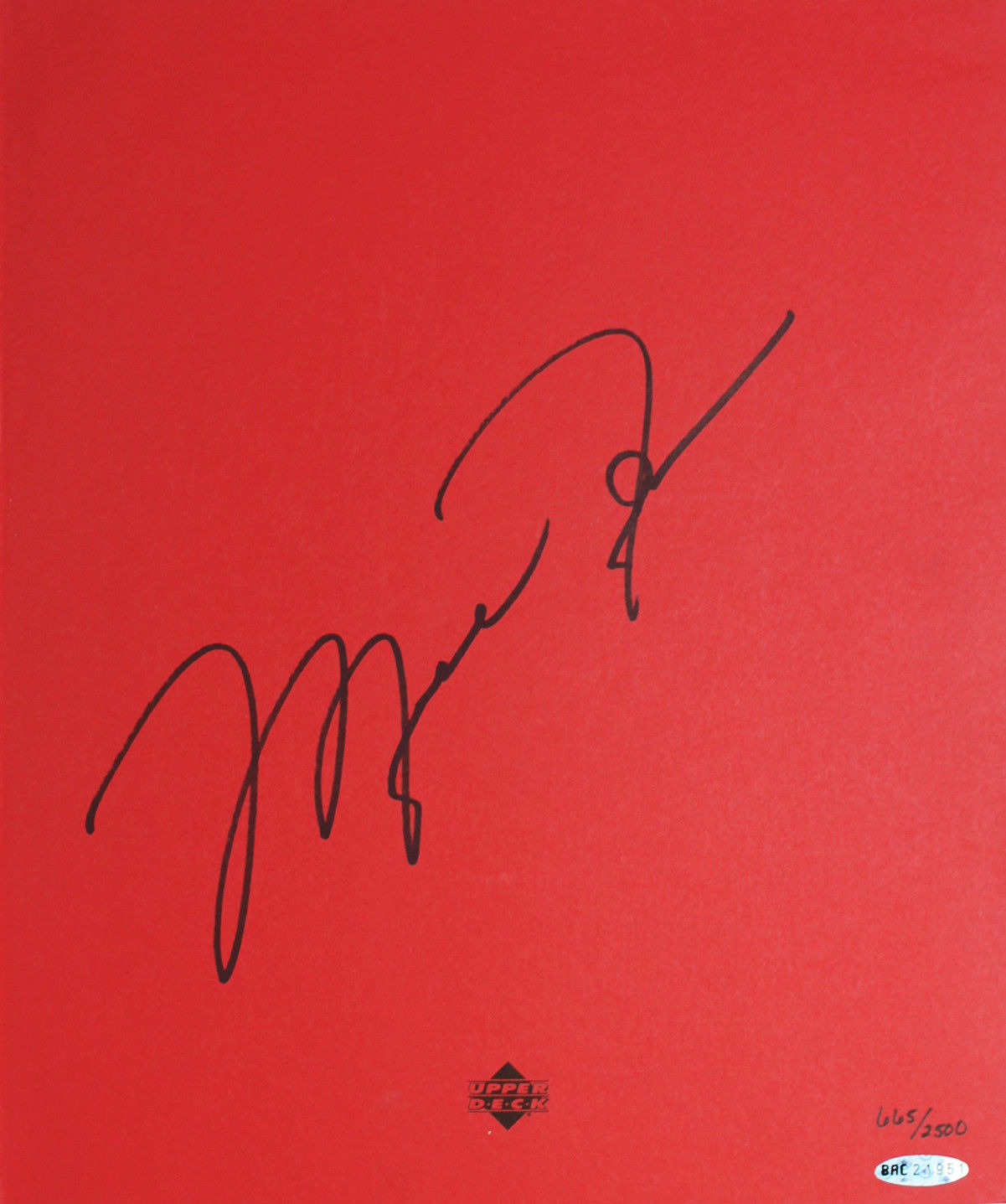 Lot Detail - Michael Jordan Signed 1ST EDITION Ltd. Ed. 