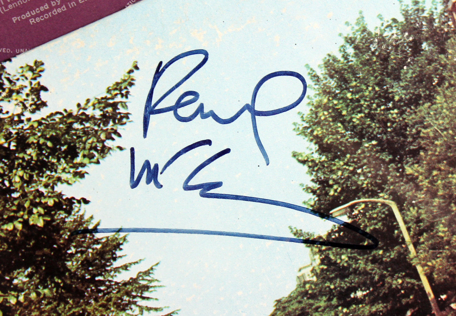 Lot Detail - The Beatles: Paul Mccartney Signed 