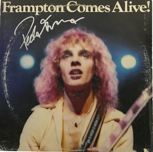 Peter Frampton Signed "Comes Alive" Album (JSA)