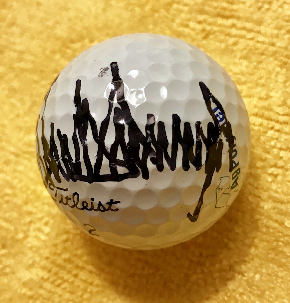 Lot Detail - President Donald Trump Signed Golf Ball with Choice ...