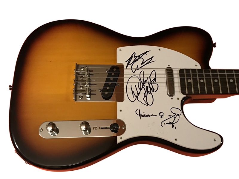 The Allman Brothers Band Signed Telecaster-Style Guitar w/ 4 Signatures (BAS/Beckett Guaranteed)