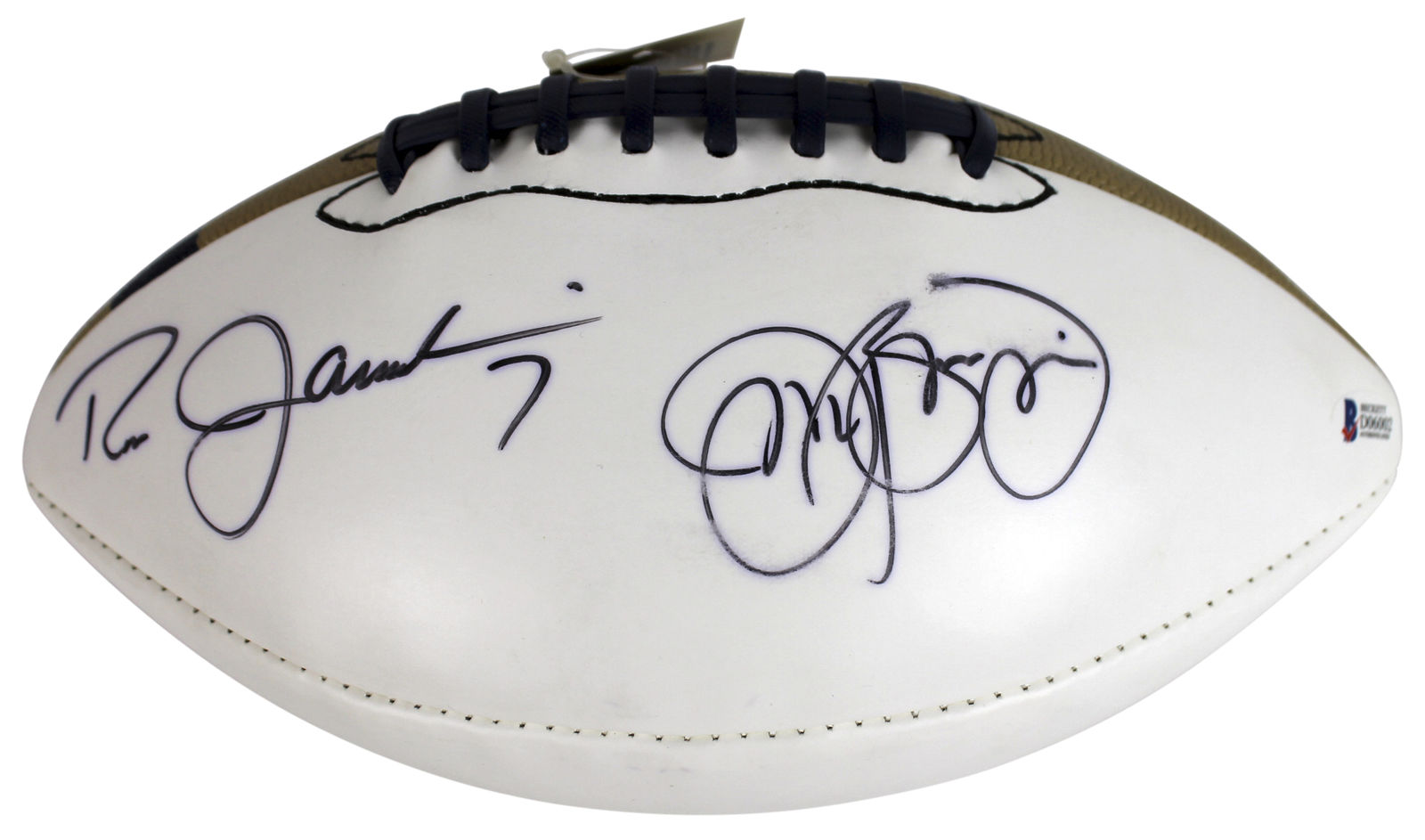 Ron “Jaws” Jaworski Autographed Football