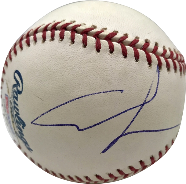 Star Wars: George Lucas Signed OML Baseball (PSA/DNA)