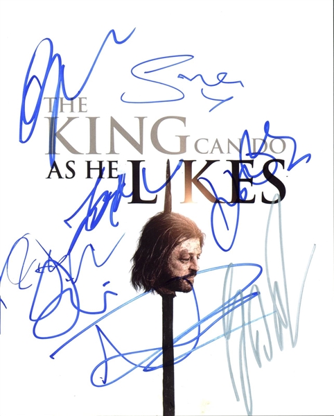 Game of Thrones Cast Signed 8" x 10" Color Photo with 8 Signatures (BAS/Beckett)